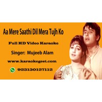 Aa Mere Saathi Dil Mera Tujhko Video karaoke