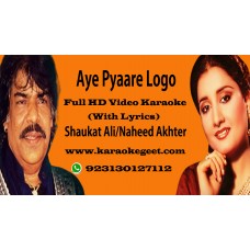 Aye Pyare logo sajde mai jaa kar Video Karaoke