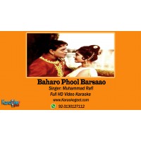 Baharo Phool Barsao Video Karaoke (Live)
