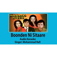 Boonden nahi sitaare Audio Karaoke
