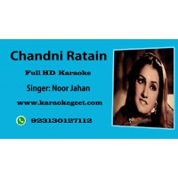 Chandni Ratain  Audio Karaoke