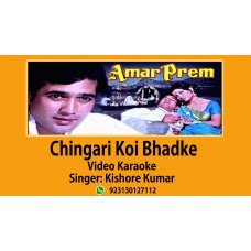 Chingari Koi Bhadke Video Karaoke (Live Concert)