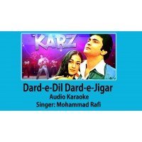 Dard e dil dard e jigar Audio Karaoke