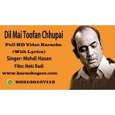 Dil mai tufan chhupai baitha hun  Video Karaoke