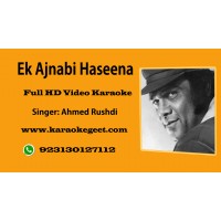 Ek ajnabi Haseena   Video Karaoke