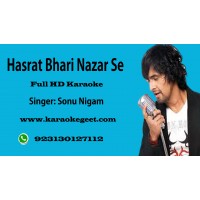 Hasrat bhari nazar se Audio Karaoke