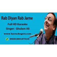 Rab dian Rab jaane Audio Karaoke