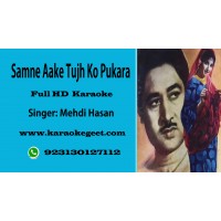 Samne aake tujh ko pukara nahi Audio Karaoke