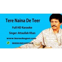 Tere Naina De Teer Audio karaoke