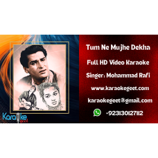 Tumne Mujhe Dekha Video Karaoke